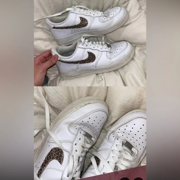 NIKE custom painted air forces 8.5 - Picture 3 of 5